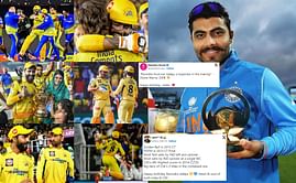 "Heart & soul of both India & CSK"- Ravindra Jadeja received special wishes on his birthday as he turned 35