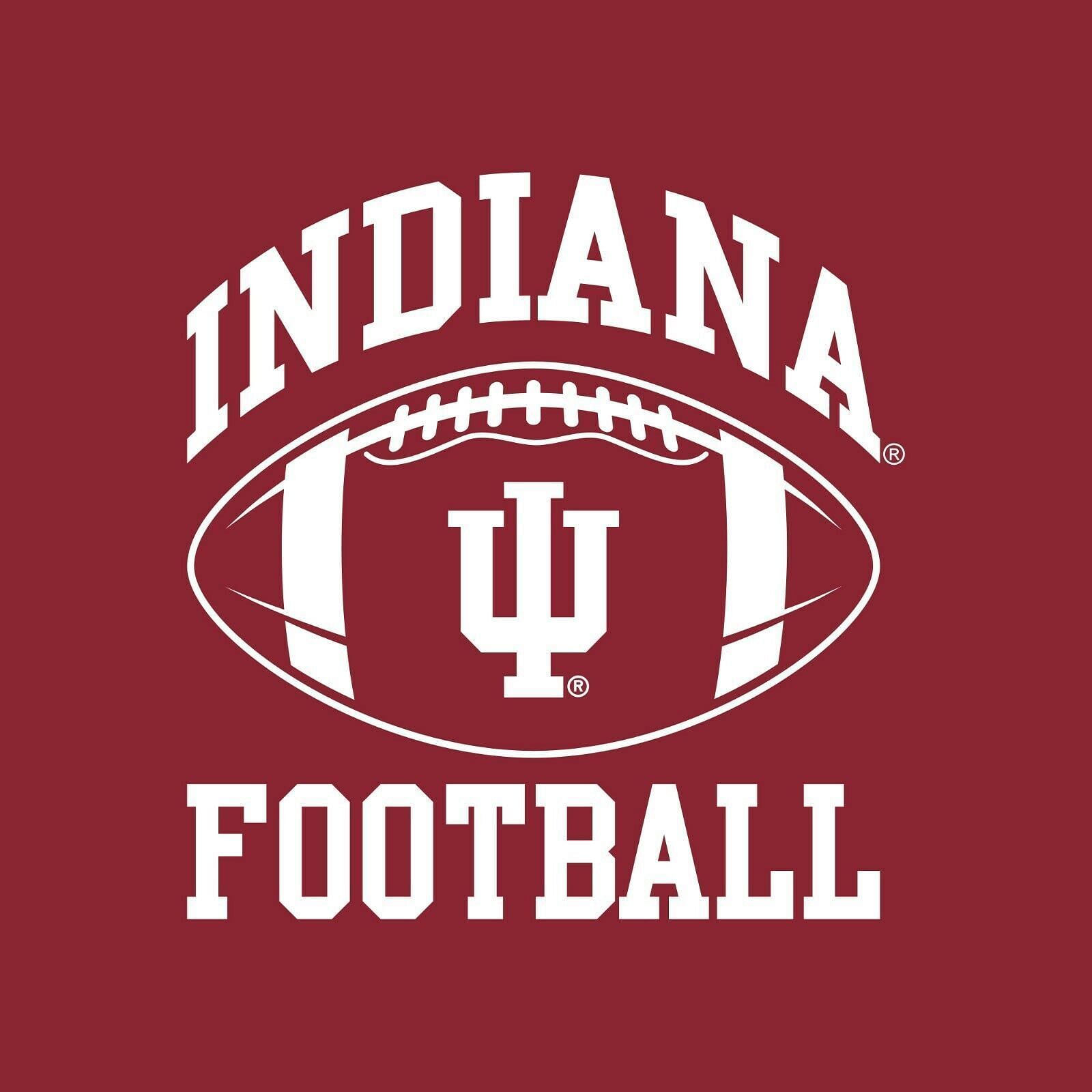 Indiana Hoosiers Football Arch Logo Left Chest Crewneck Sweatshirt -  CardinalIndiana Hoosiers Football