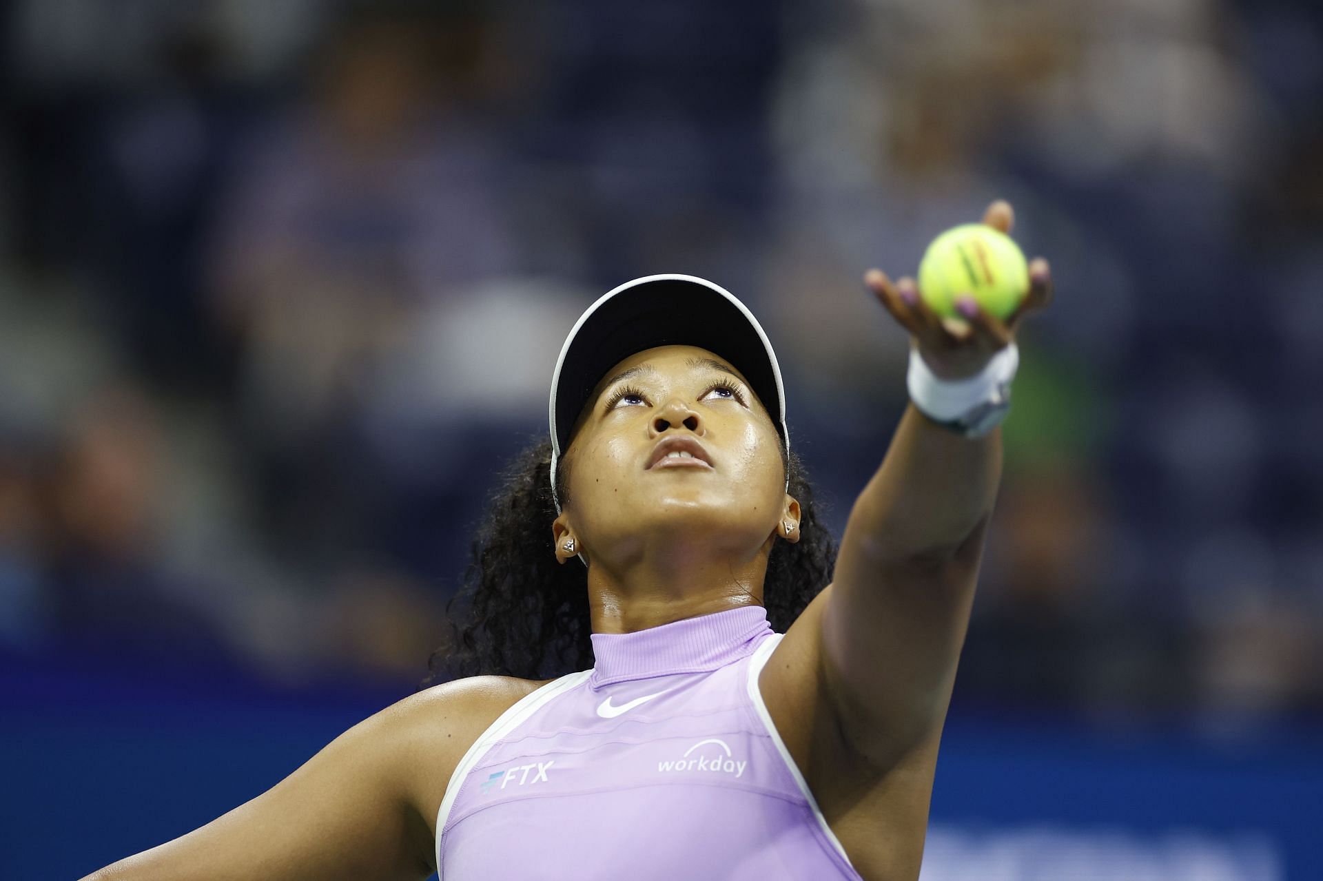 Naomi Osaka at the 2022 US Open