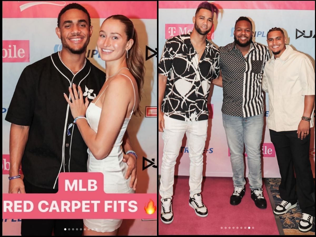 In Photos: Julio Rodr&iacute;guez  and Jordyn Huitema grab headlines at A-List Celebrity Softball game