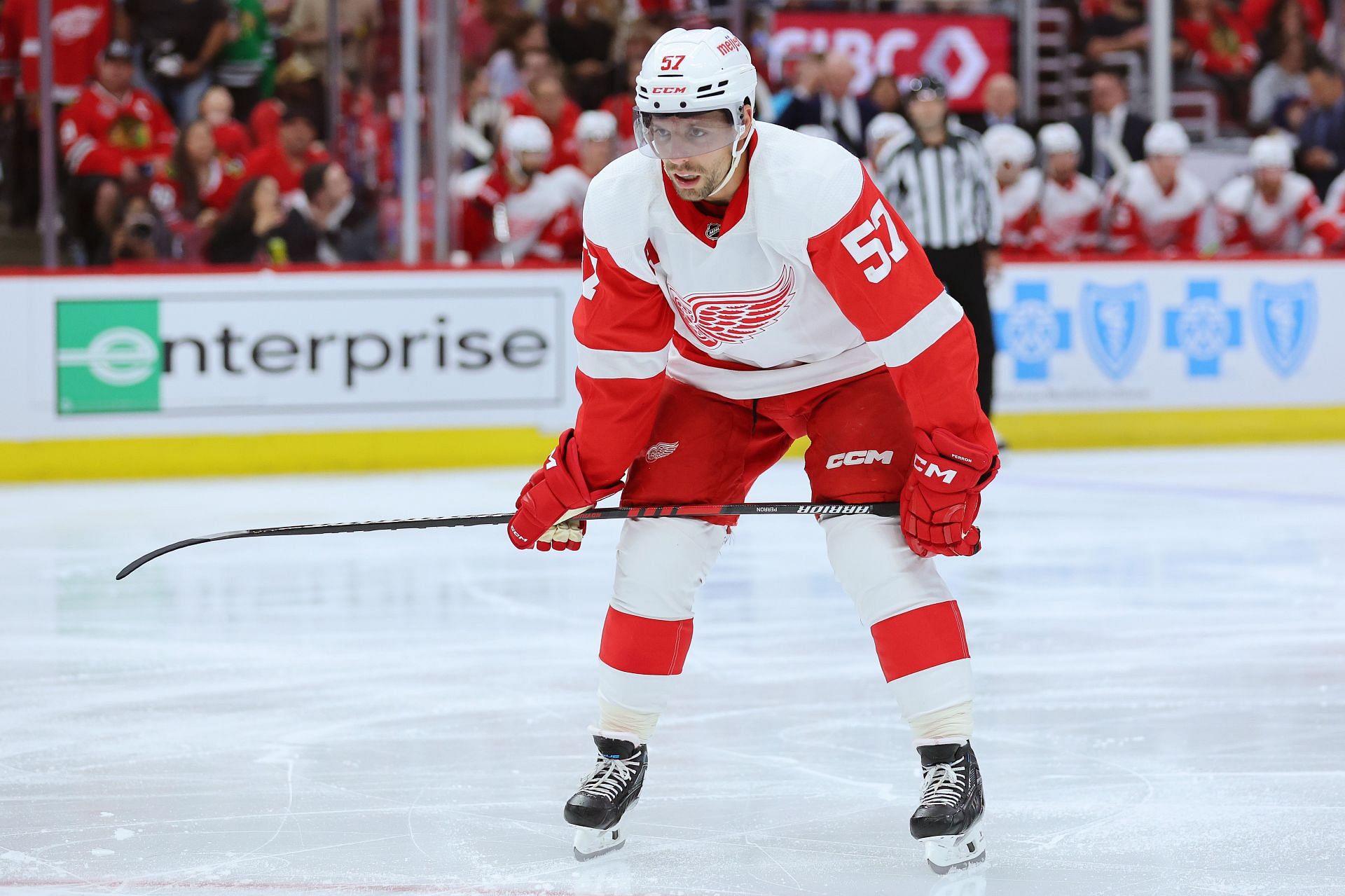 Red Wings forward Perron suspended 6 games for cross-check on Ottawa's Zub
