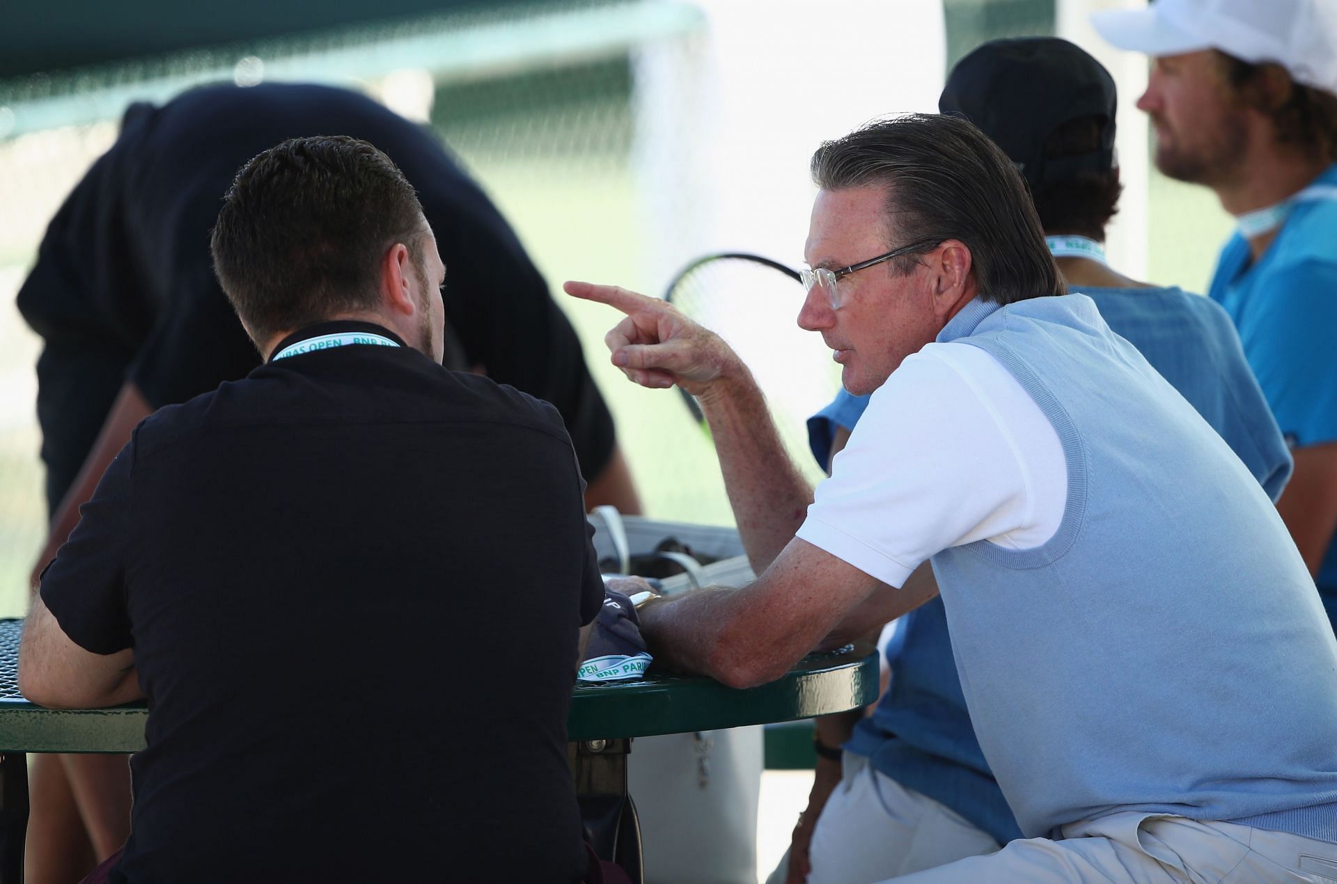 Jimmy Connors at the 2017 BNP Paribas Open
