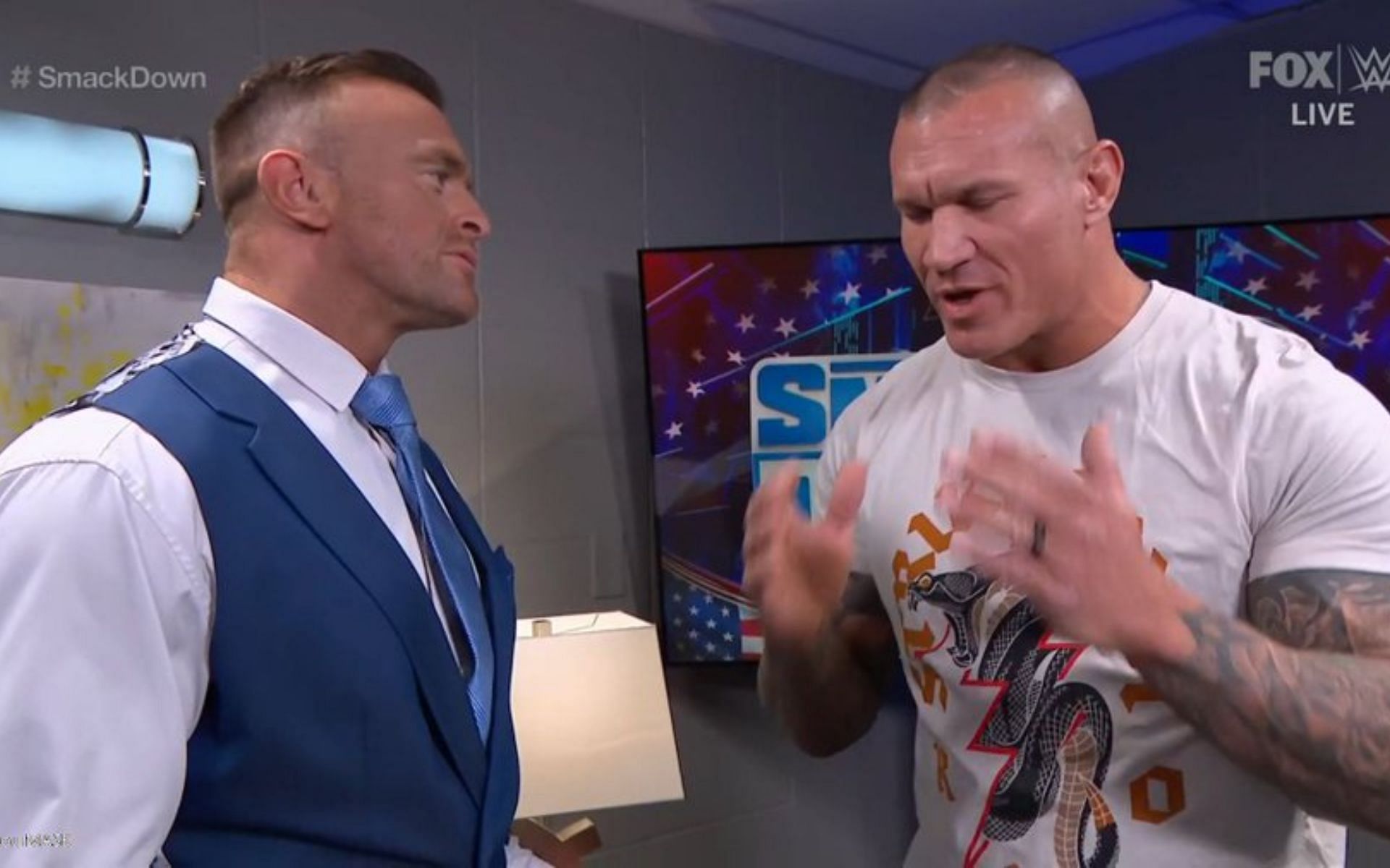 Randy Orton tells Nick Aldis he didn't know who 41-year-old SmackDown star was until last week