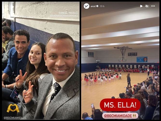Yankees legend Alex Rodriguez cherishes heartwarming moment with ex-wife's husband at youngest daughter Ella's recital