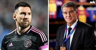 Barcelona president Joan Laporta responds to rumors of one-match loan move for Lionel Messi