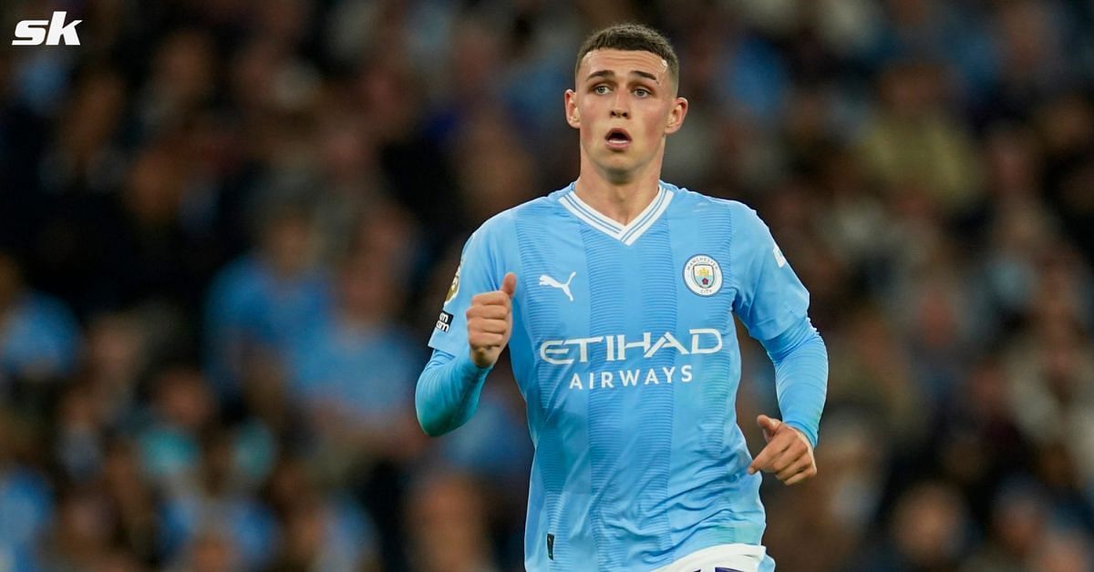 Manchester City star Phil Foden 
