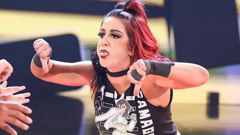 AEW star is unhappy with Bayley's tweet