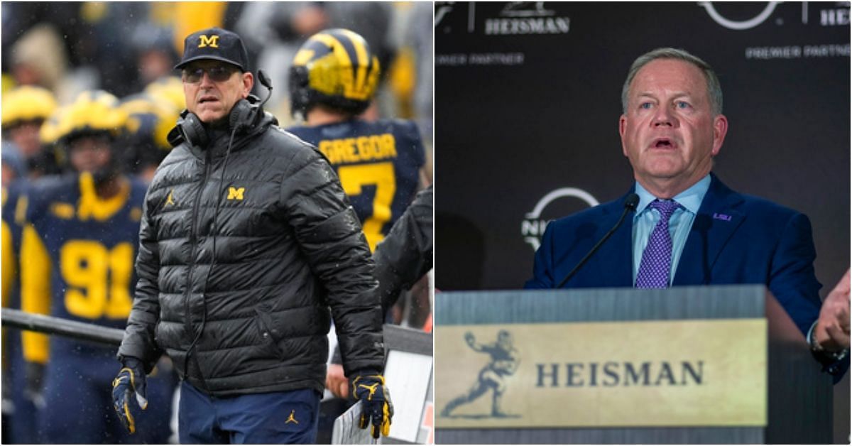 Brian Kelly could be the replacement if Jim Harbaugh leaves Michigan