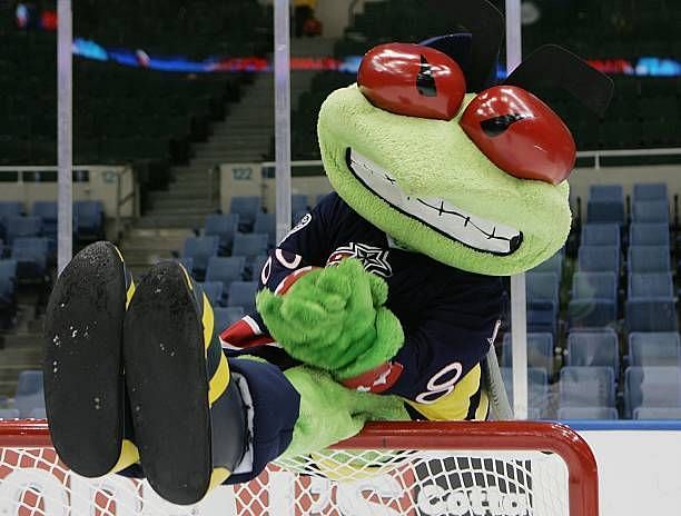 Columbus Blue Jackets Mascot Stinger