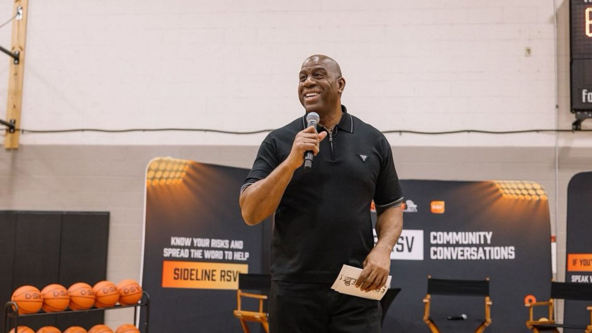 Magic Johnson spreads awareness about HIV with heartfelt message on World AIDS Day