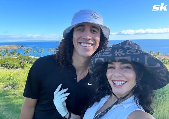 Vanessa Hudgens and Cole Tucker radiate in first Christmas after marriage