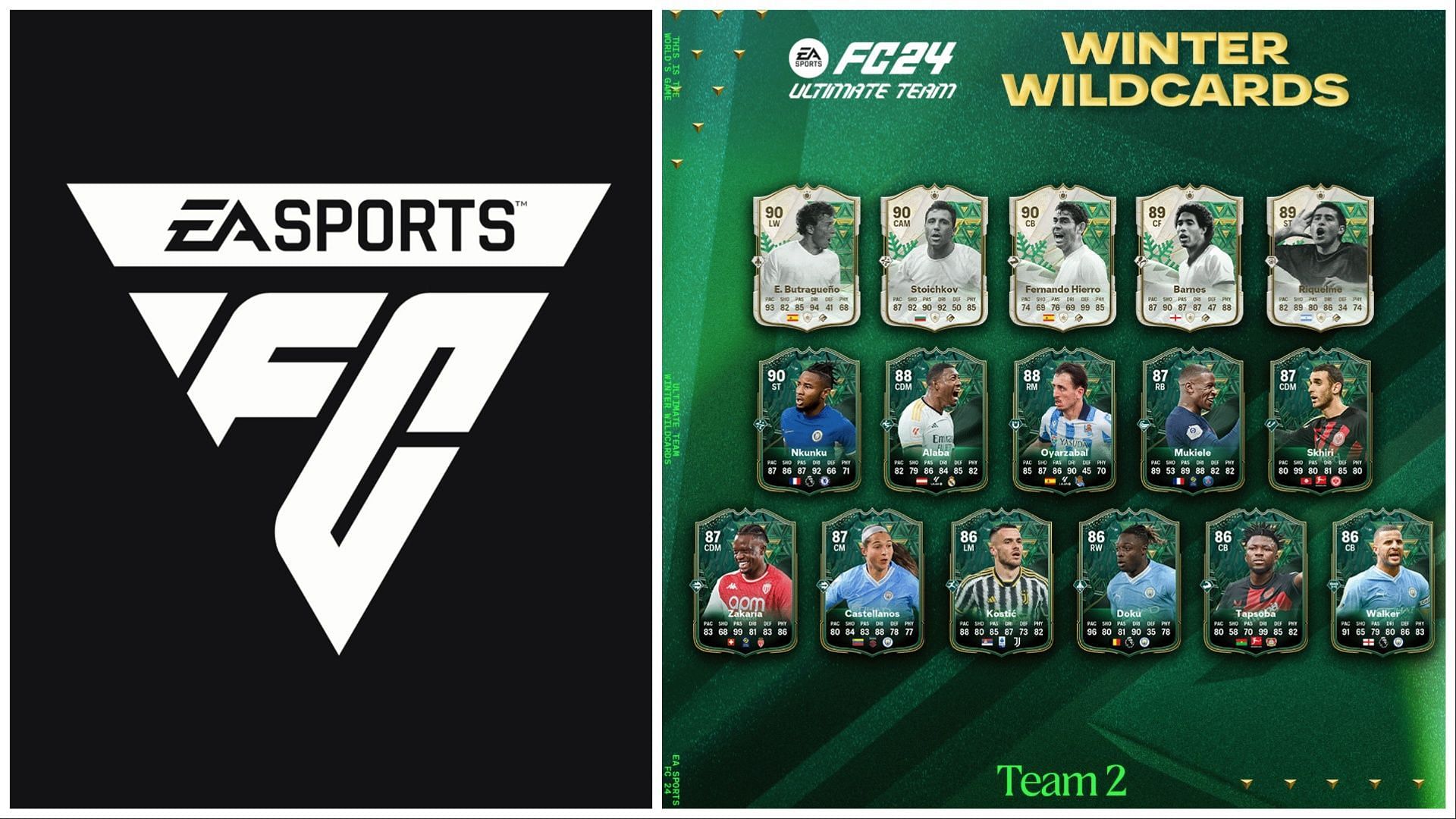 Winter Wildcards Team 2 is now live (Images via EA Sports)