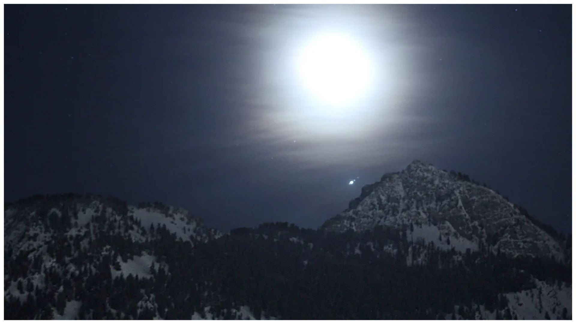 The Cold Moon will be seen in the Christmas sky (Image via NASA)