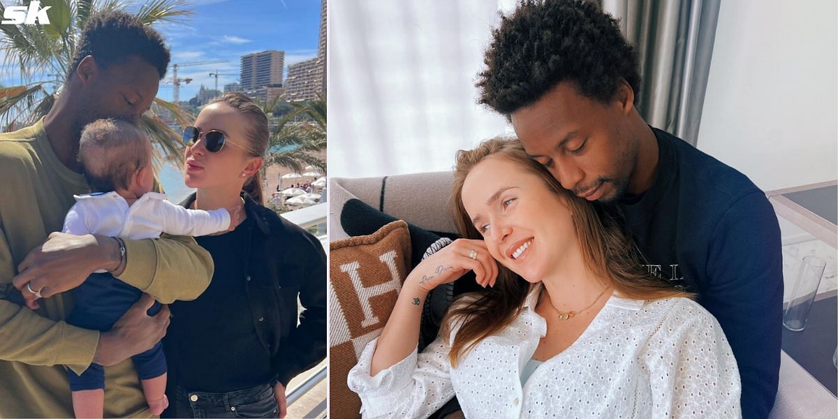 Gael Monfils and Elina Svitolina started dating in 2019 and were married in 2021