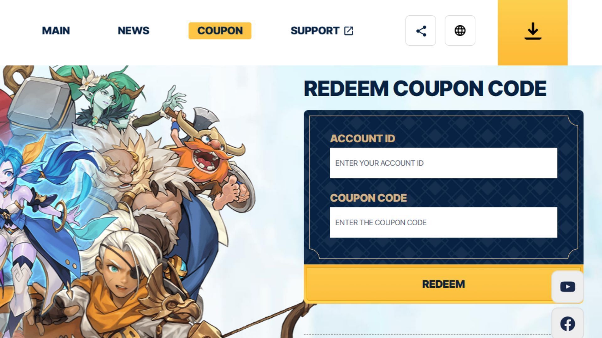After hitting the Redeem button, visit your in-game mail box to claim rewards (Image via Krafton)