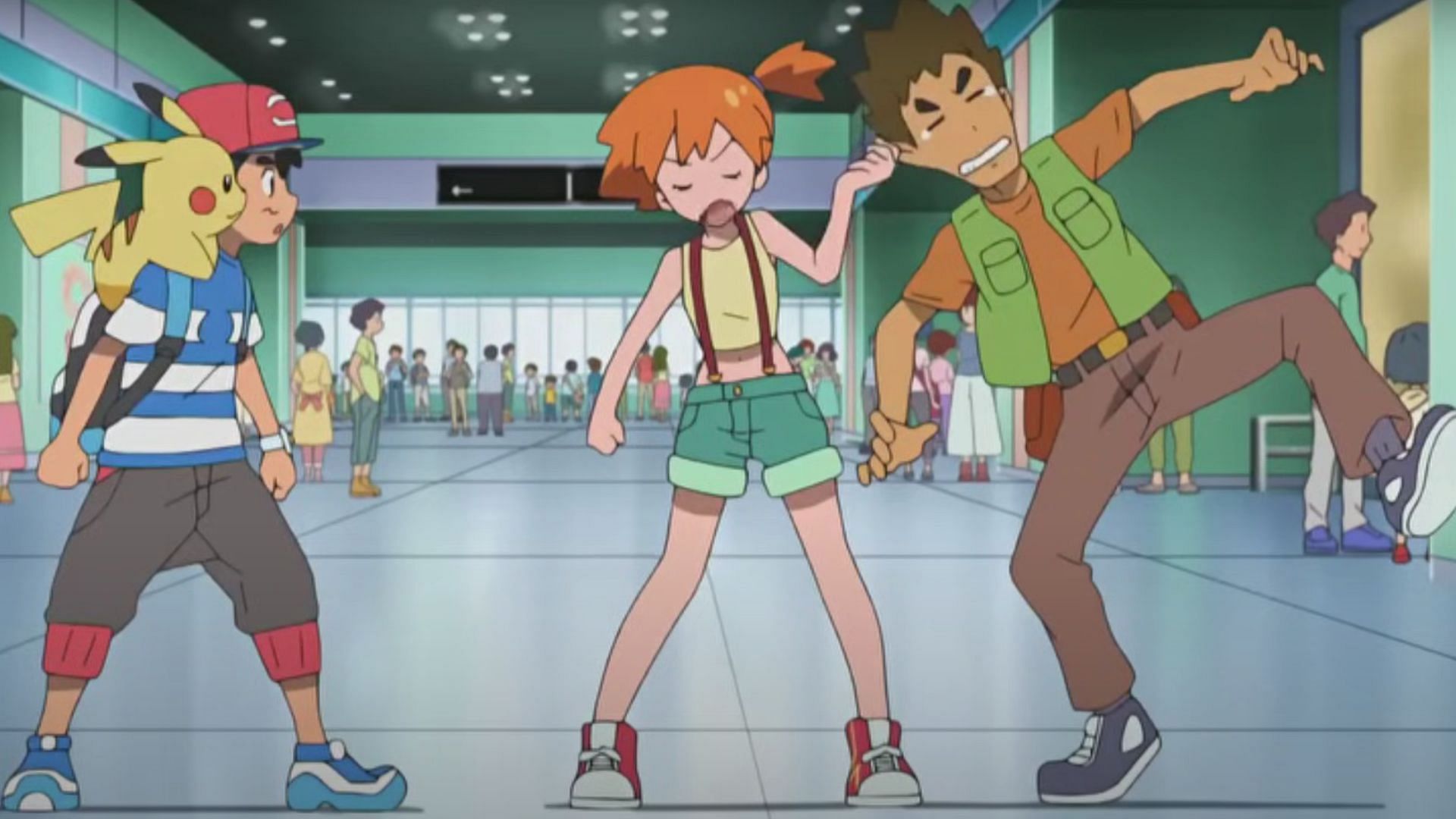 Ash, Misty, and Brock (Image via TPC)