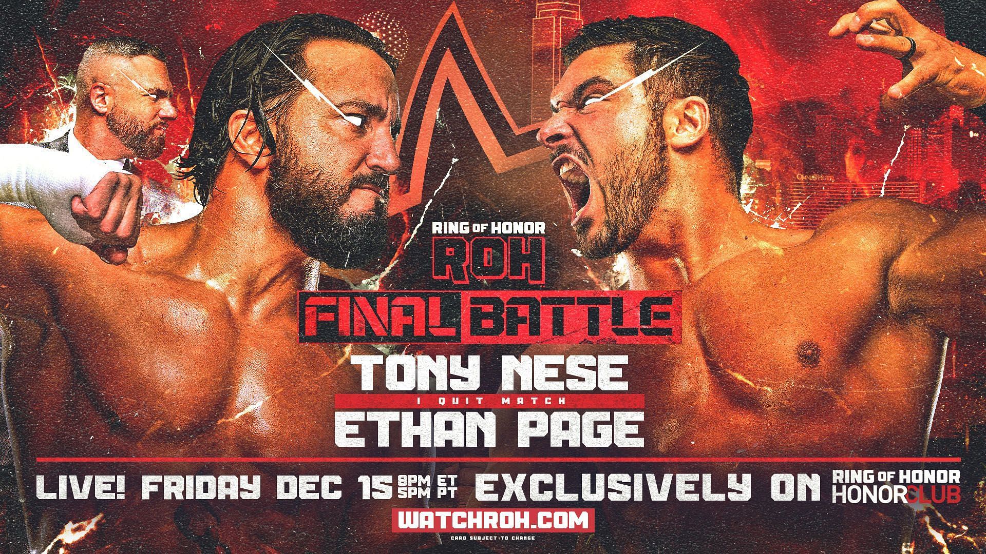 Ethan Page defeated Tony Nese in an 