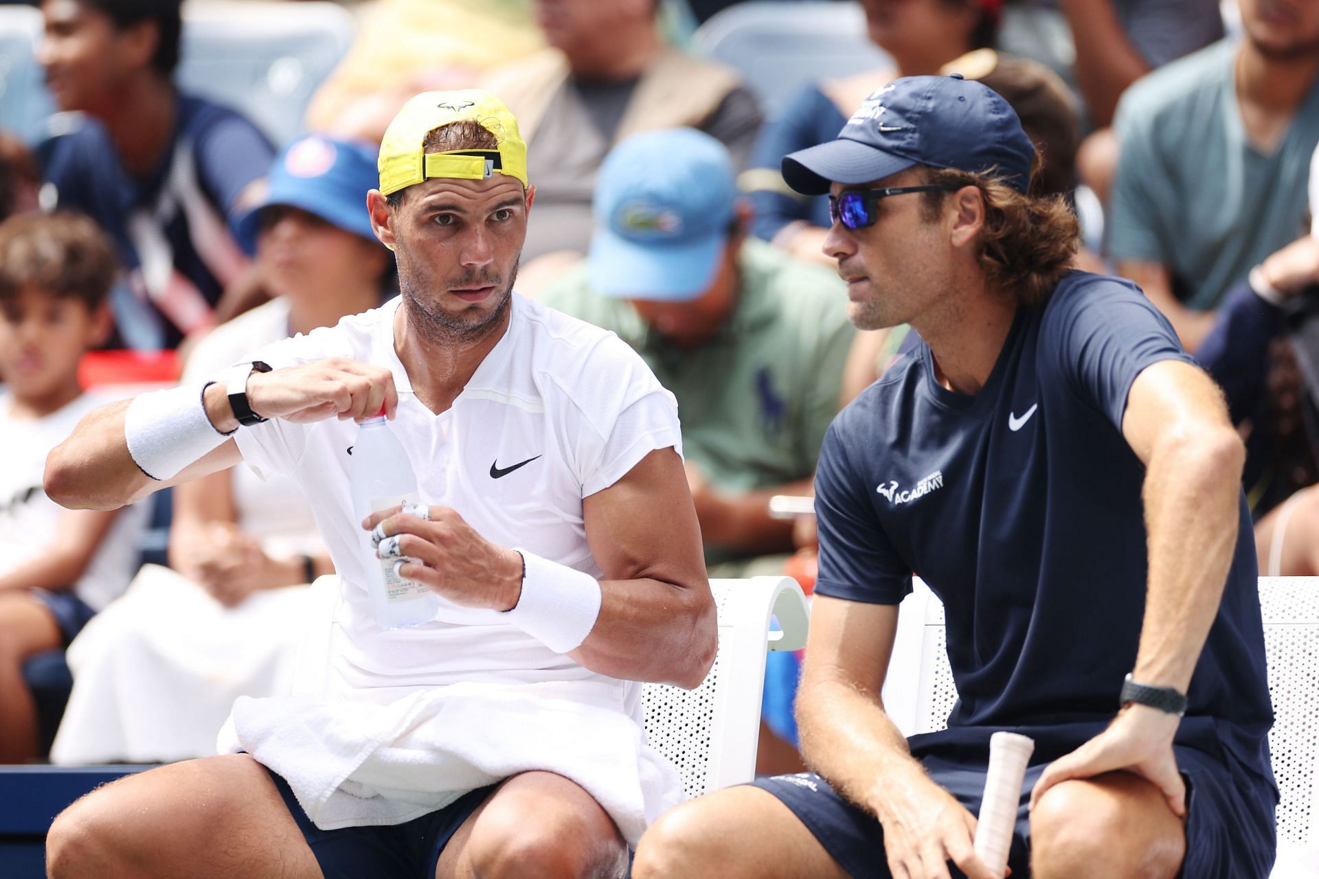 Intensity will never leave; The calm before the storm - Fans react to Rafael  Nadal's latest training session in his academy