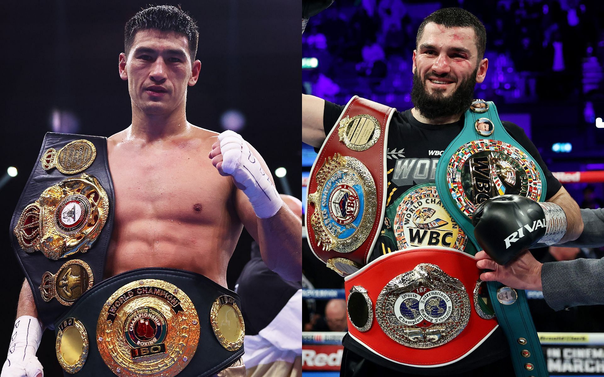 Dmitry Bivol (left) and Artur Beterbiev (right) [Images courtesy: Getty Images]
