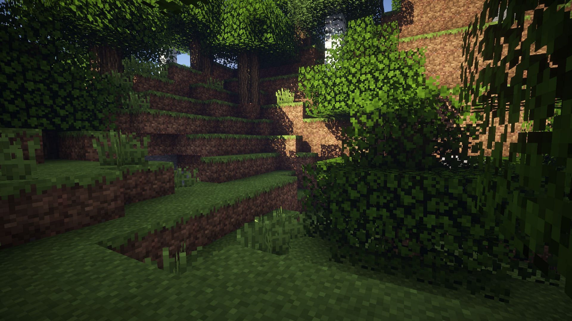 Vanilla Minecraft looks fantastic with the addition of Unity textures. (Image via TheCyanideX/CurseForge)