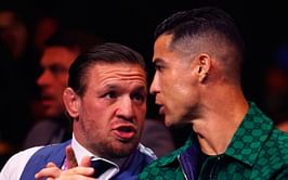 "He would slap him" - UFC veteran weighs in on recent interaction between Conor McGregor and soccer legend Cristiano Ronaldo