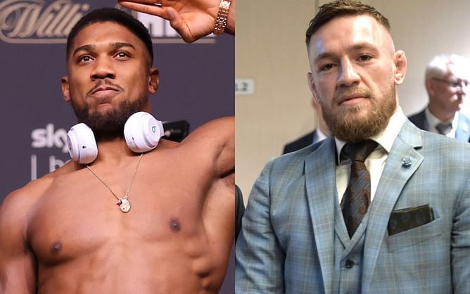 When Anthony Joshua was caught on camera ringside with Conor McGregor