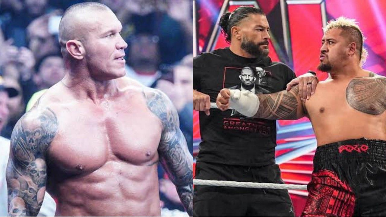 WWE सुपरस्टार्स रैंडी ऑर्टन, रोमन रेंस और सोलो सिकोआ 