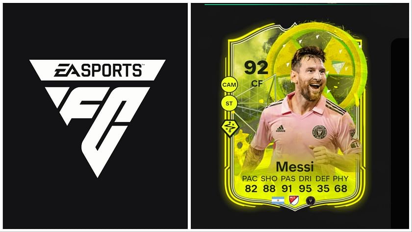 EA FC 24 Radioactive Team 1 squad confirms huge Lionel Messi and