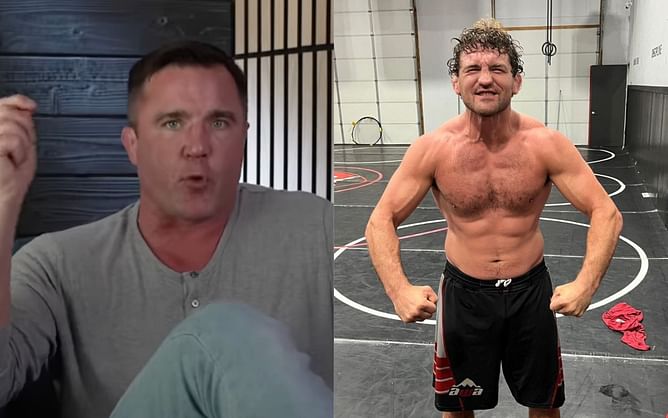 Sparks fly between Chael Sonnen and Ben Askren on grounds of Leon Edwards' persona