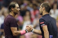 Nadal (L) & Gasquet at the 2022 US Open