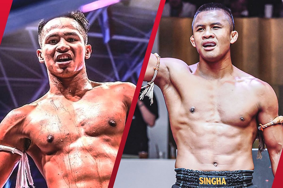 Superbon (left) and Buakaw (right)