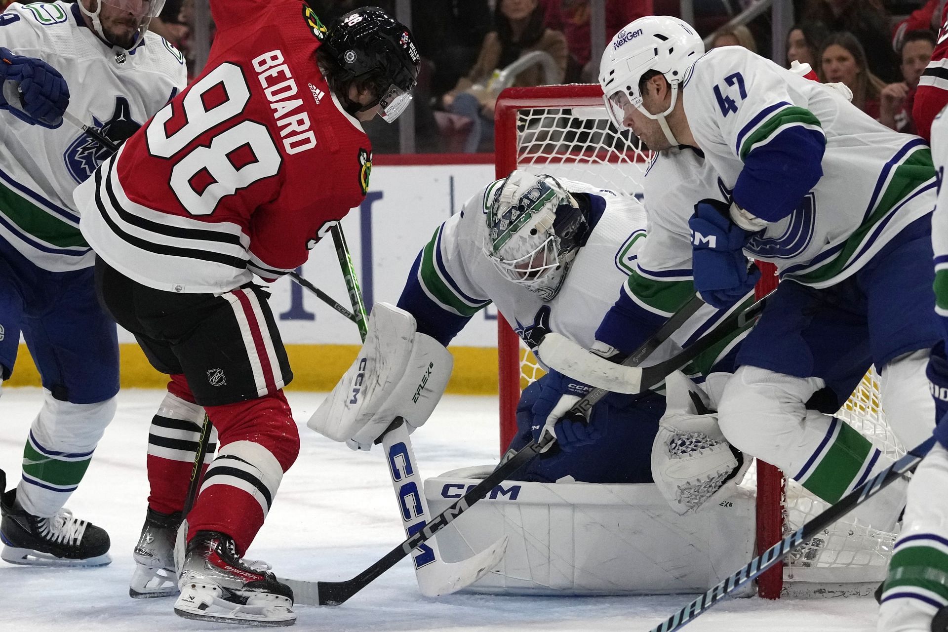 Canucks Blackhawks Hockey