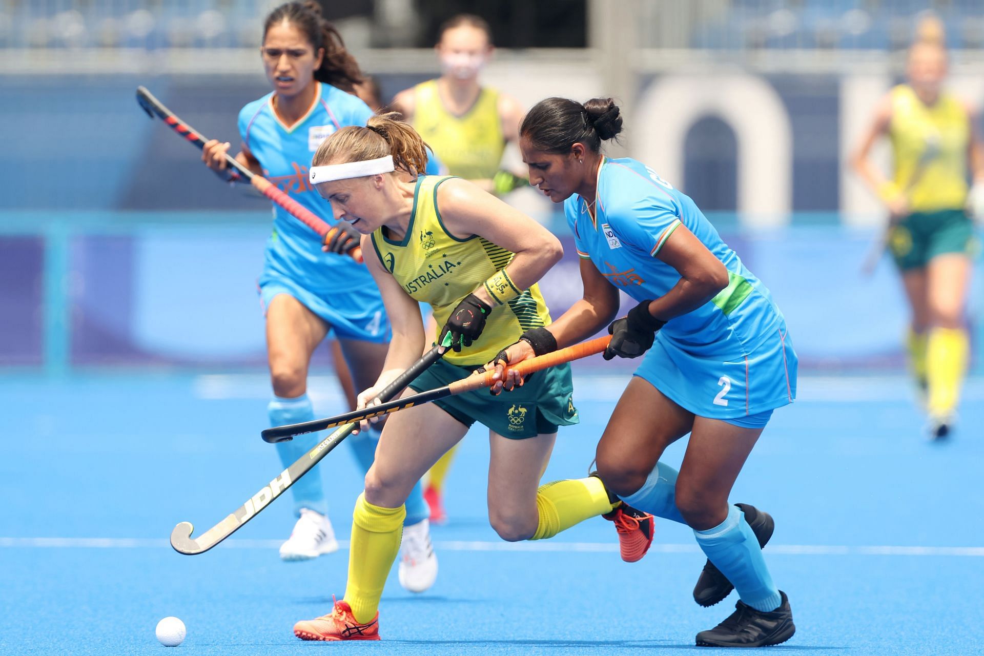 Gurjit Kaur scored the lone goal for India in the Olympic QF against Australia