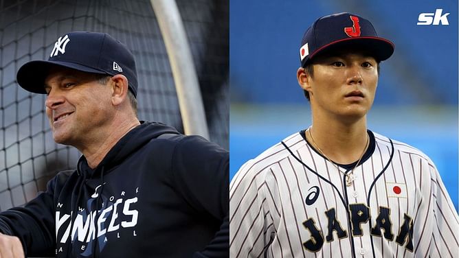"It's his if he wants to keep it" - Aaron Boone gifts Yoshinobu Yamamoto a Yankees No. 18 jersey during meeting