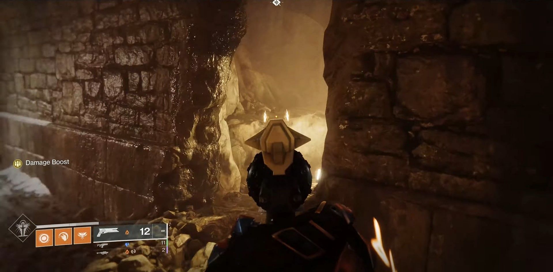 A small gap in the wall in Destiny 2 (Image via Bungie)