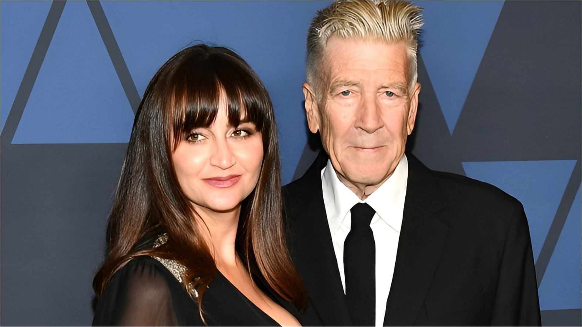 David Lynch and Emily Stofle are getting divorced after being married for around 14 years (Image via BearsFanJordan/X)
