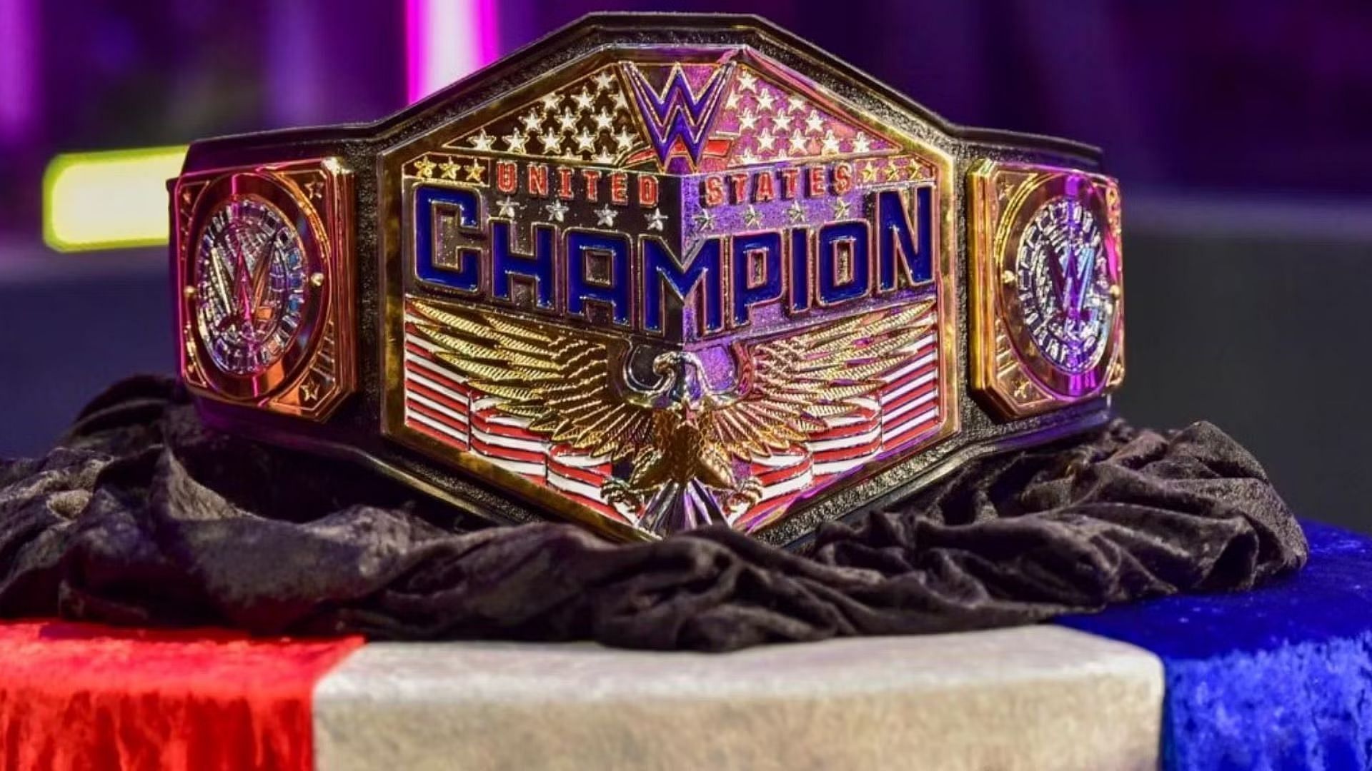 The WWE United States Championship belt