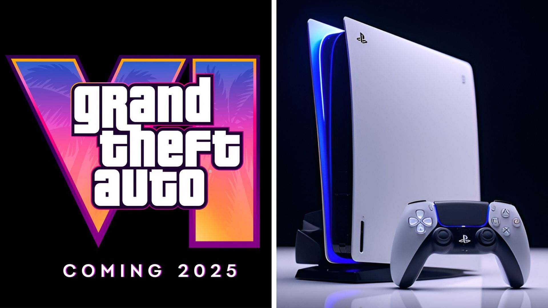 The PS5 Pro is rumored to launch alongside GTA 6 (Image via Rockstar Games and Mixed Reality News)