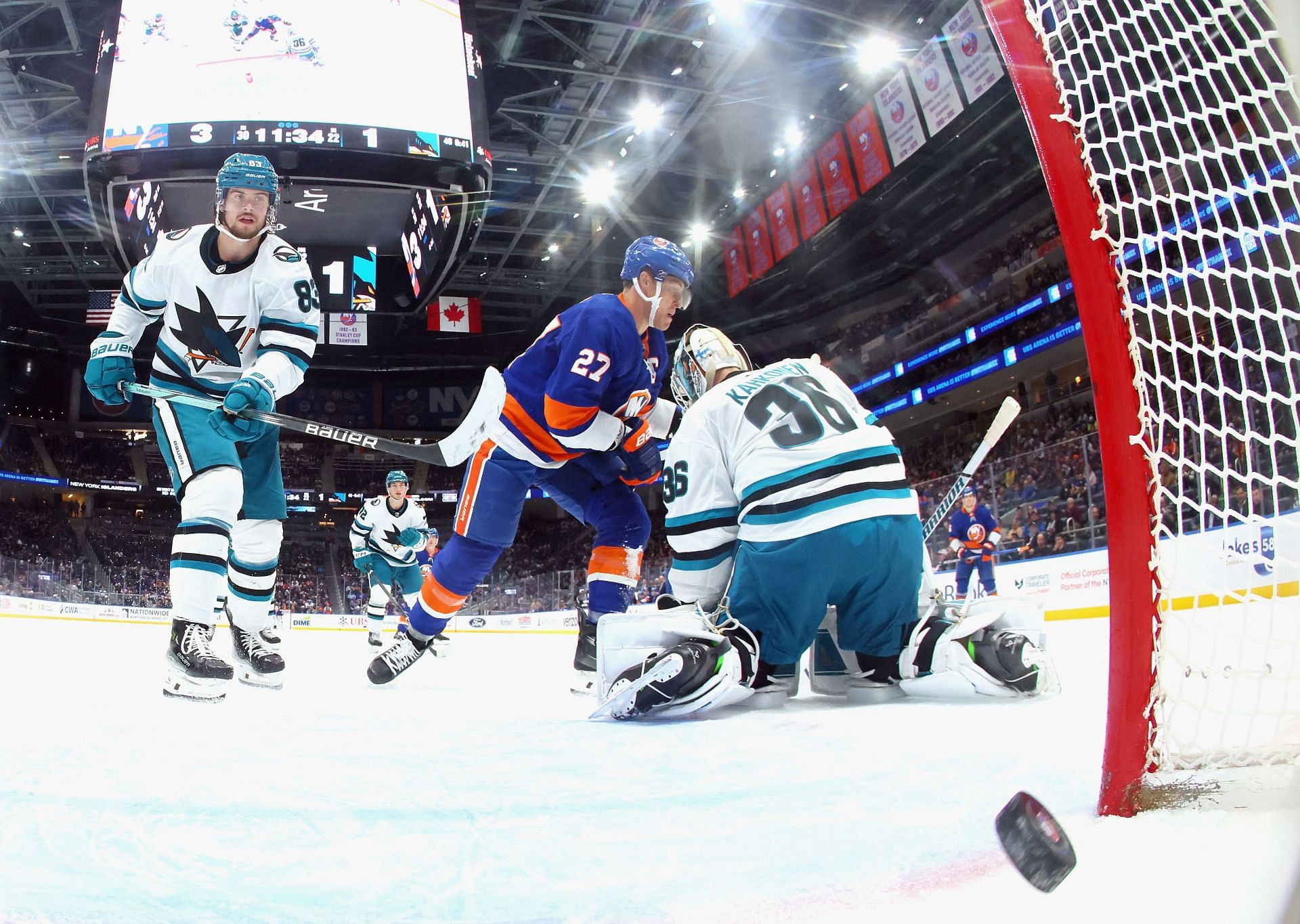 San Jose Sharks v New York Islanders