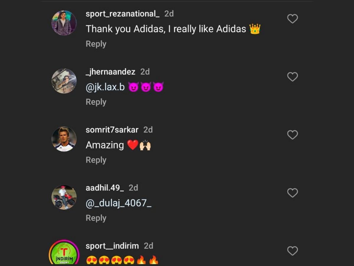 &lrm;Fans excited for the latest Adidas and Roblox digital shop collection (Image via Instagram/@adidas)