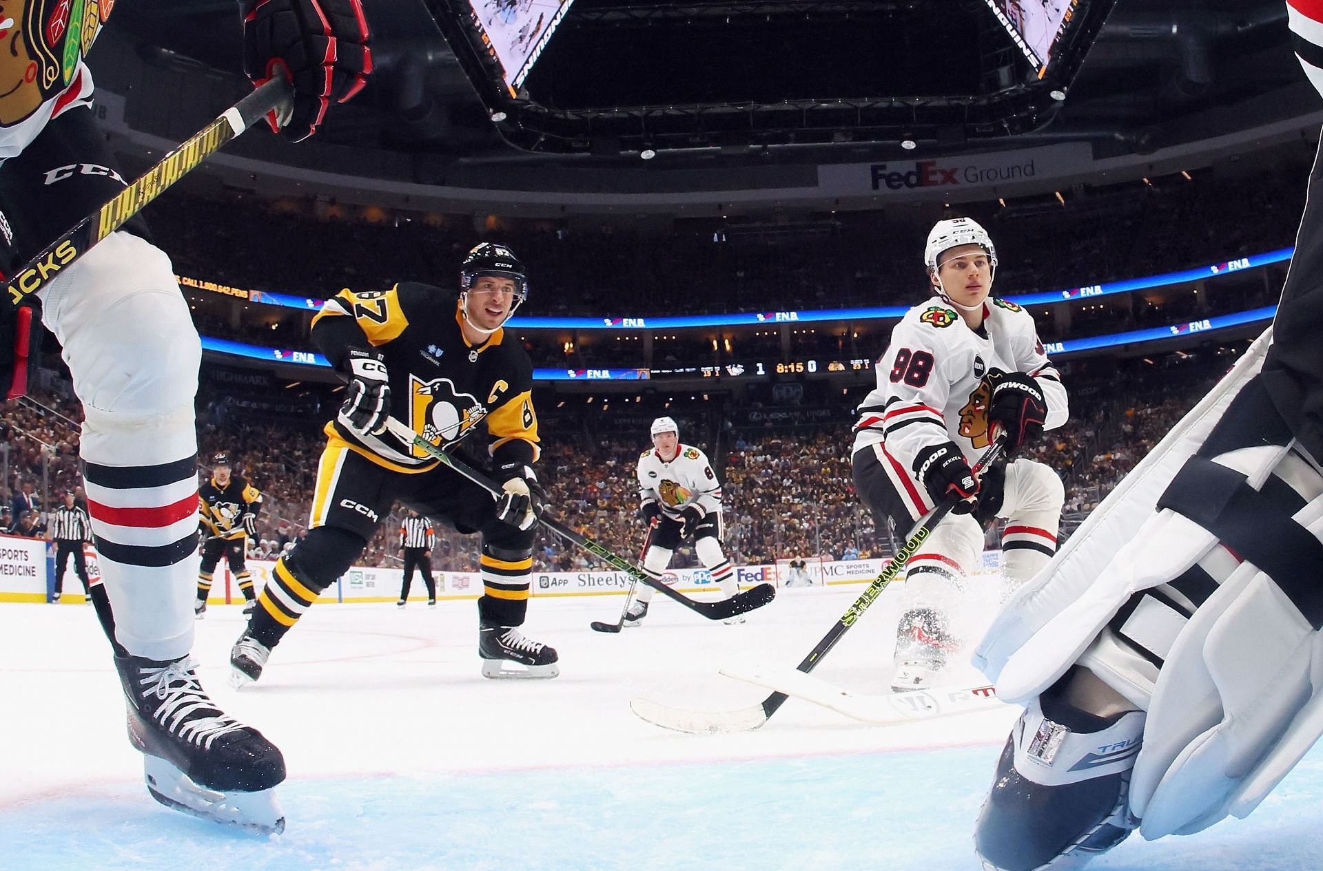 Chicago Blackhawks v Pittsburgh Penguins