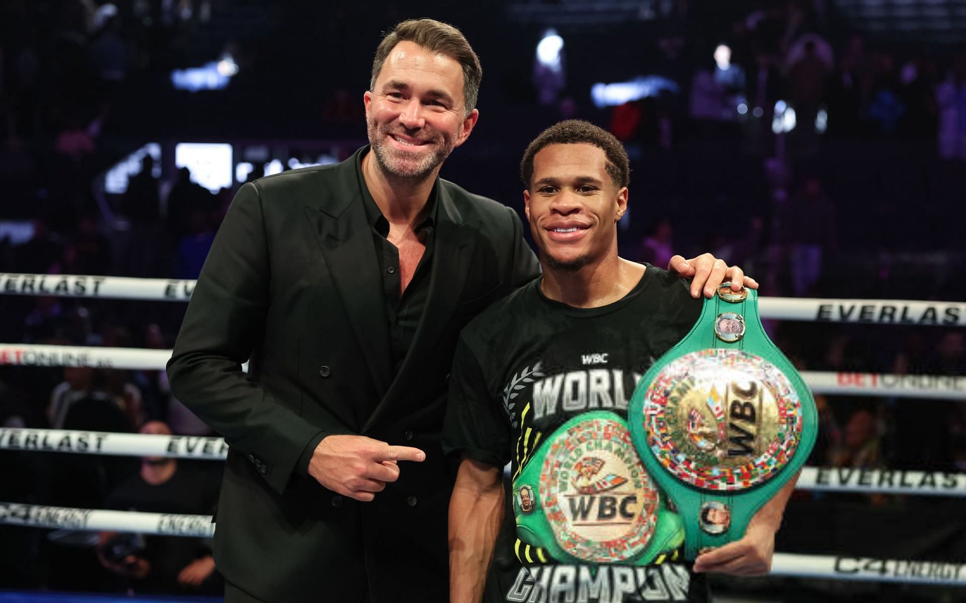 New WBC light welterweight champion Devin Haney has welcomed a callout from top boxing star [Images Courtesy: @GettyImages]