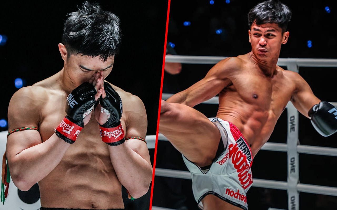 Tawanchai (Left) faces Superbon (Right) at ONE Friday Fights 46