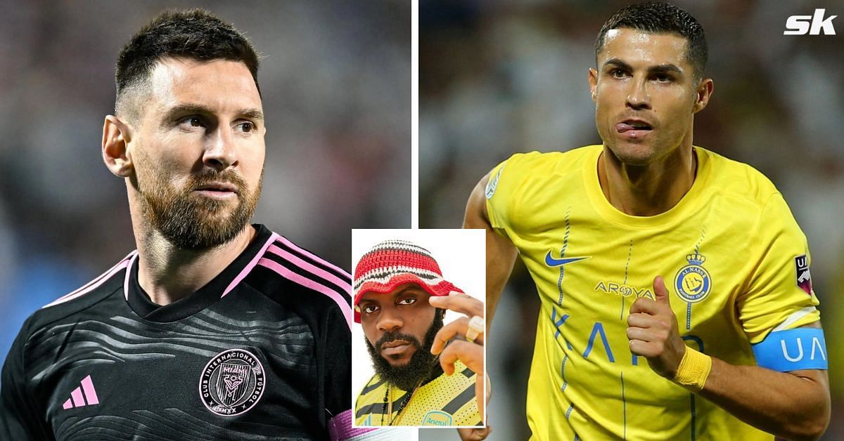 Nigerian rapper Odumodublvck weighs in on the Messi-Ronaldo debate.
