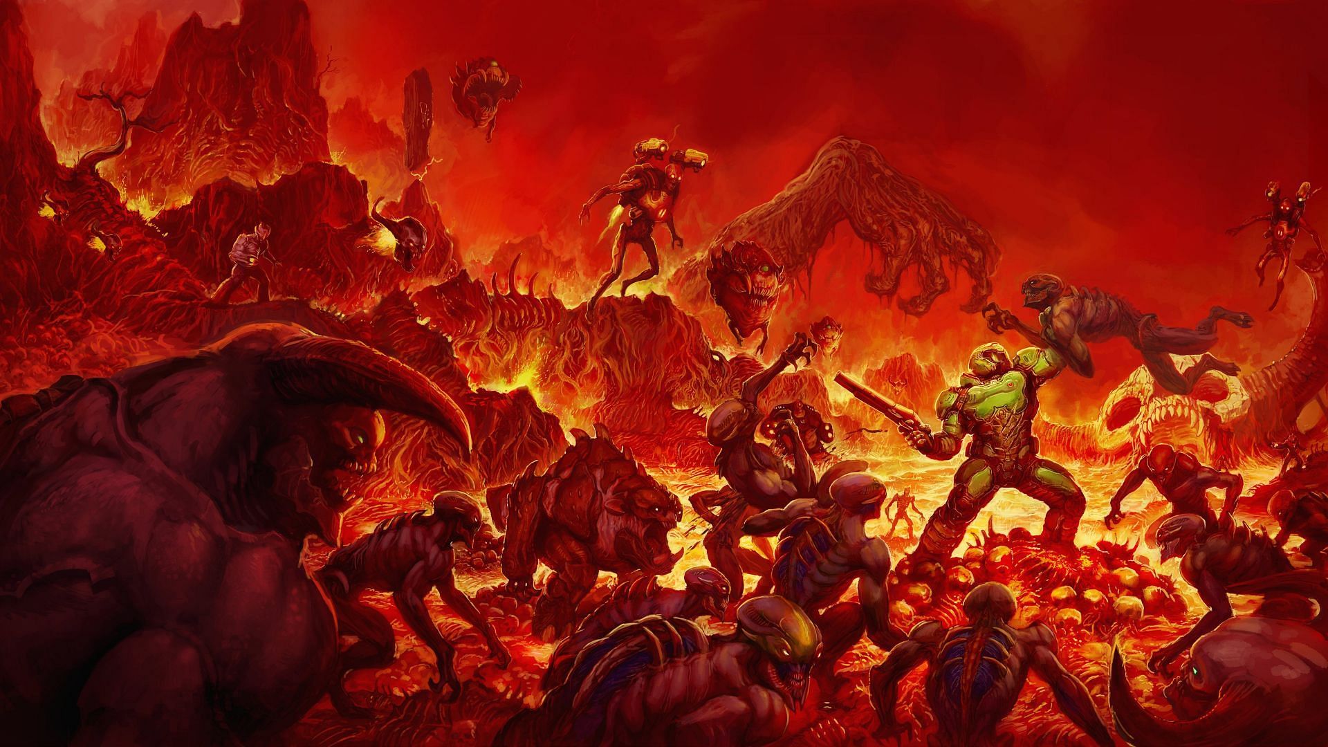 Doom is one of the most influential video games of all time (Image via Id)