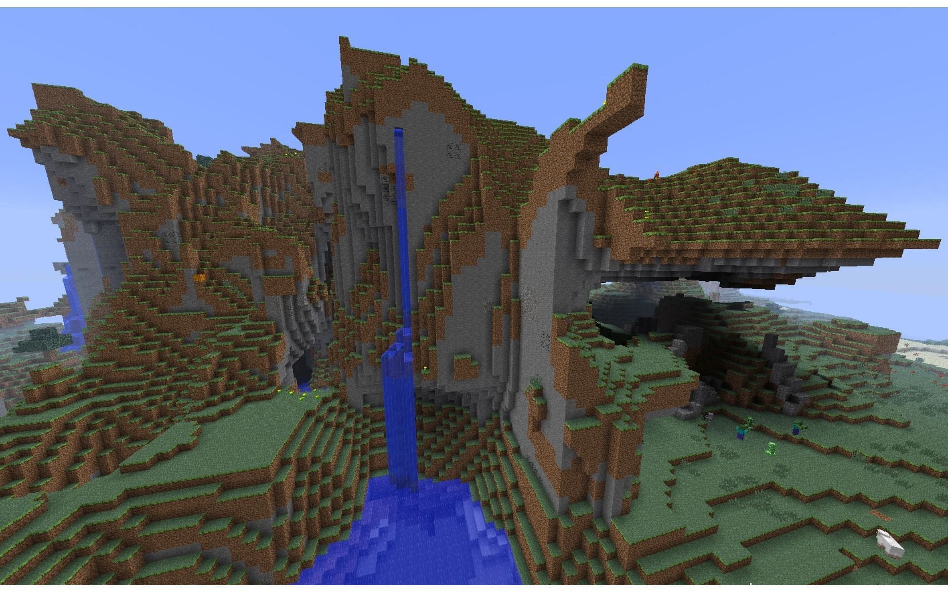 The extreme hills biome (Image via Fandom)