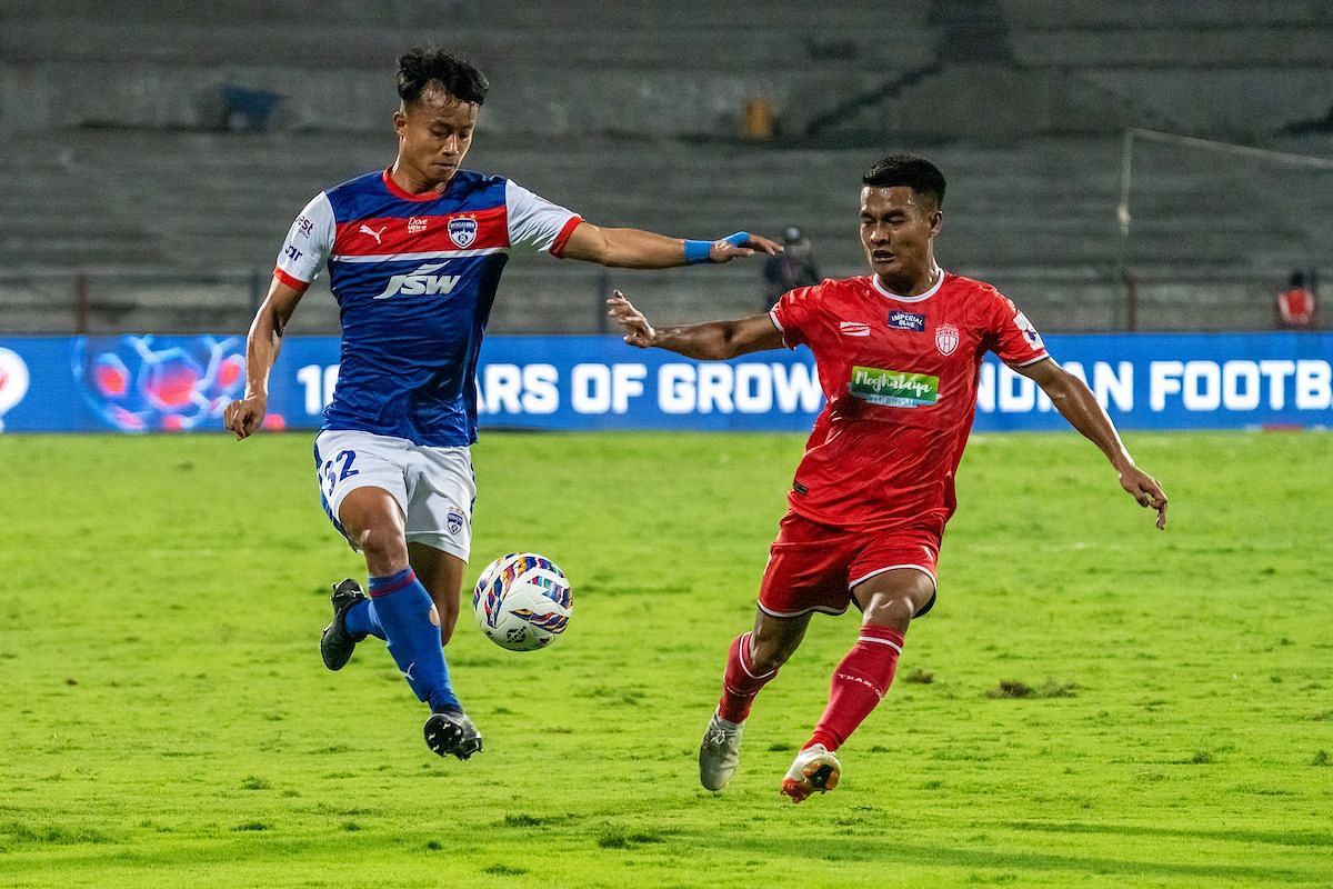 Bengaluru FC and NorthEast United FC played out a 1-1 draw today (Image courtesy: ISL Media)