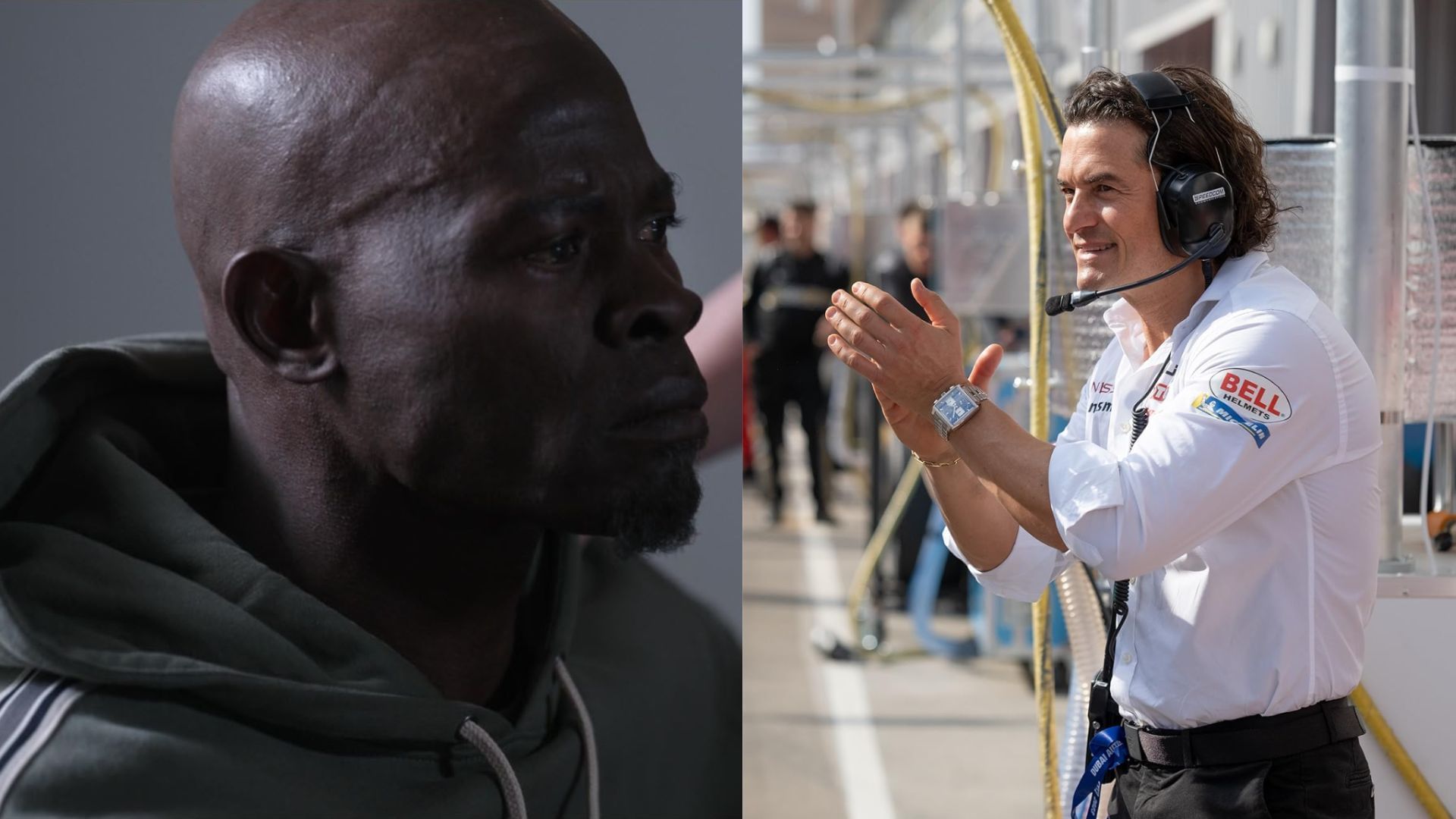 Djimon Hounsou and Orlando Bloom are part of the star cast (Image via Sony and IMDb)