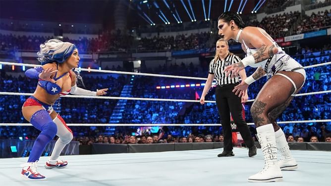 Zelina Vega mocks Rhea Ripley's thirsty message to WWE star