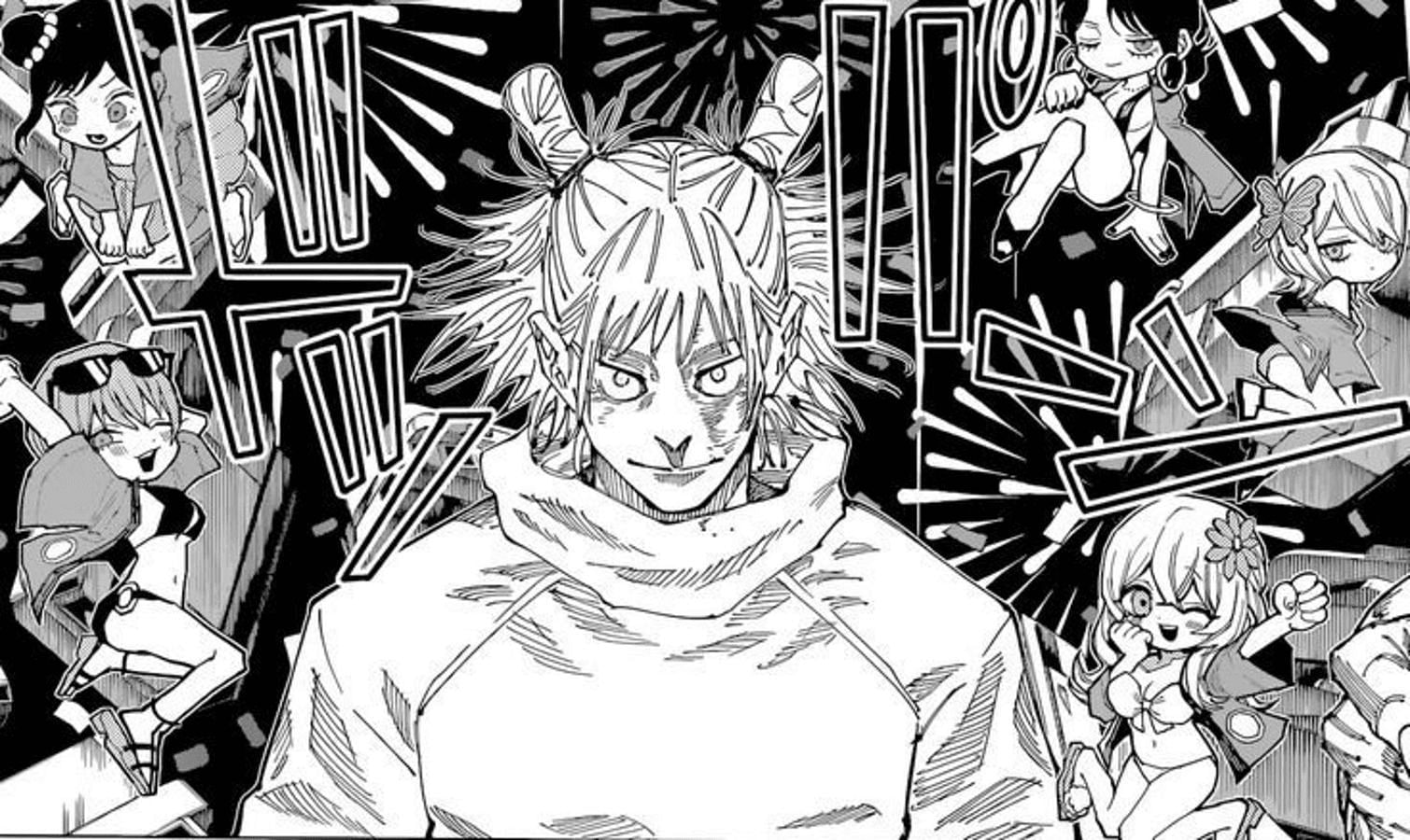 Hajime Kashimo as seen in Jujutsu Kaisen manga (image via Shueisha/Gege Akutami)